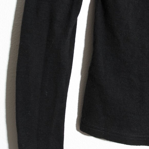Merino Tech Women's 100% Superfine Merino Wool Long Sleeve 250 Top Black Size XS - Picture 9 of 13